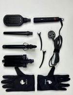 Ceramic and Fair hair curling iron set 2 in 1 RE-2097