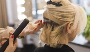 مجموعة مكواة تجعيد الشعر سيراميك من strawberry for beauty