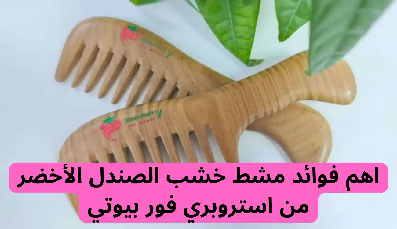 10 من اهم فوائد مشط خشب الصندل الأخضر من استروبري فور بيوتي 1 أهم فوائد مشط خشب الصندل الأخضر من ستروبري فور بيوتي