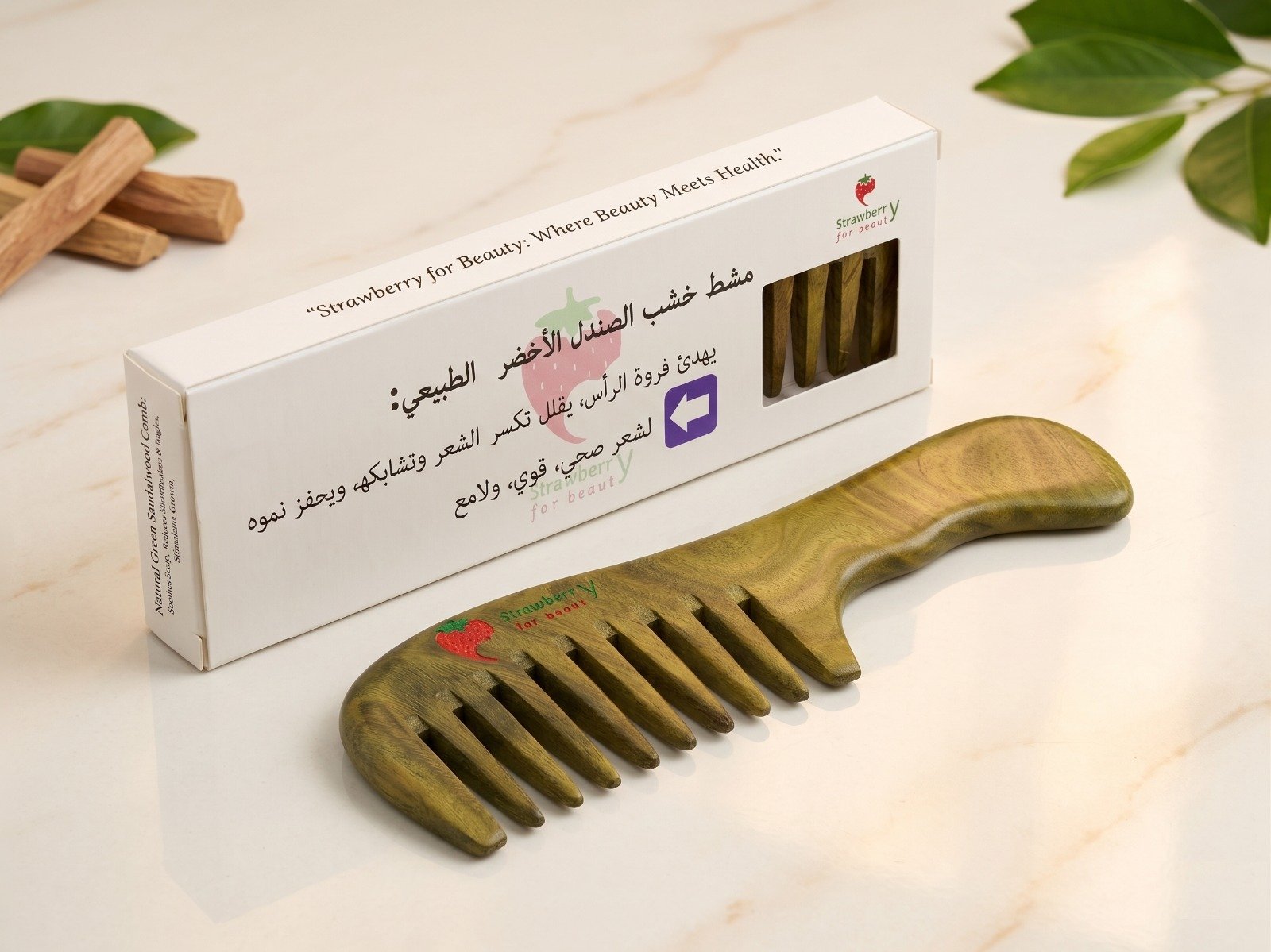 لماذا أصبح كثير من الناس يبتعدون عن الأمشاط البلاستيكية ويتجهون إلى مشط خشب الصندل الطبيعي؟